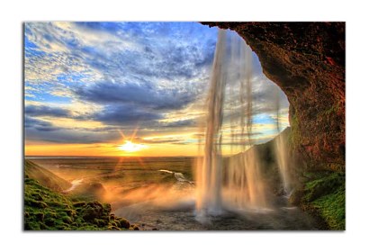 Fototapeta Seljalandsfoss waterfall Iceland 24726